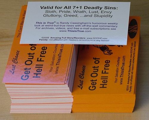 The new 'Deluxe' GOOHF card is 50% thicker