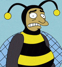 The 'Bumble Bee Man' from 'The Simpsons'