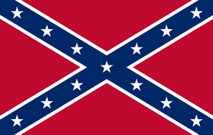 The so-called 'Confederate flag'