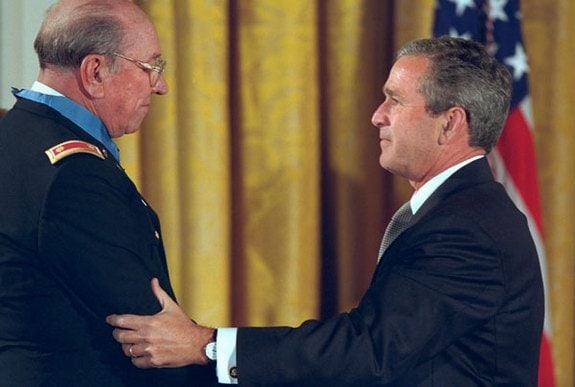 Ed Freeman awarded the Medal of Honor