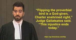 You've heard of a 'hanging judge'? I prefer a slapping judge, like this one.