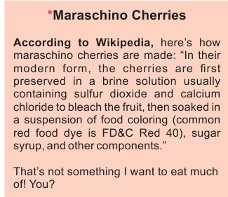 How maraschinos are made, per Wikipedia