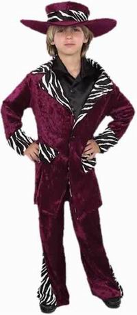 A Pimp costume for kids as young as 4