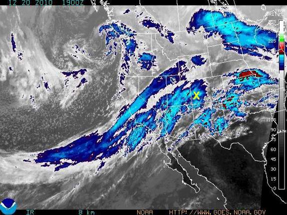 20 December 2010 weather satellite