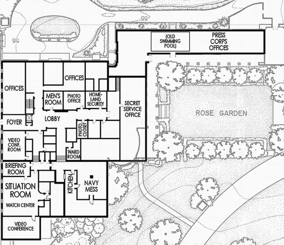 План белый. План белого дома США черно белый. White House West Wing scheme. План белого дома видео. Ground Floor Washington.